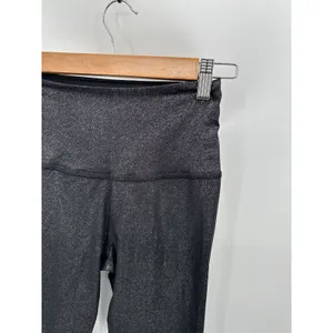 Beyond Yoga Black Shimmer Pull On‎ Activewear Leggings Women's Size Small S thumbnail 5