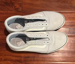 Light Blue Vans  thumbnail 1