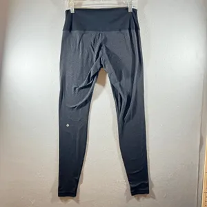 729 | Lululemon Wunder Under High Rise Luon Leggings Heathered‎ Grey Women 8 thumbnail 2
