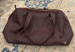 Lululemon purple overnight bag thumbnail 1