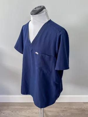 Figs Navy Blue Top thumbnail 7