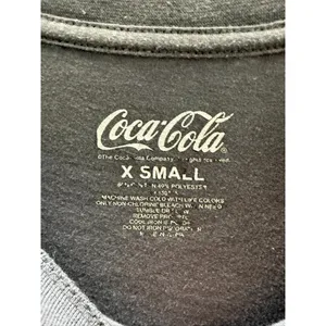 Coca-Cola Win Your Medal‎ Graphic T-Shirt Charcoal Gray Retro Americana XS thumbnail 6