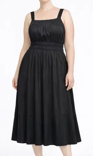 Elie Tahari‎ - Pleated Midi Dress thumbnail 1