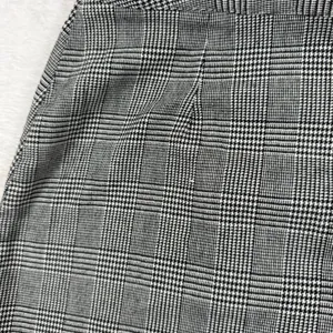 John Galt Glen Plaid Wrap Mini Skirt Black White Buckle MD383 XXS‎ thumbnail 11