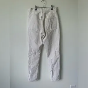 Agolde Remy High Rise Straight Jeans in Paper Size 26 thumbnail 5