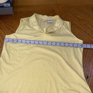 Together tank with collar Yellow Size M thumbnail 5