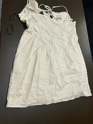 Forever 21 Cream Spaghetti Strap Linen-Blend Camisole thumbnail 4