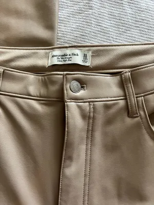 Abercrombie Leather Vegan Pants thumbnail 3