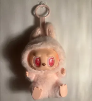 Lababu Have a Seat “Dada” Bag Charm Pink thumbnail 1