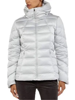 Patagonia Women’s Downtown Loft Jacket Size Small Gray Down Puffer thumbnail 1