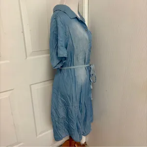 Maurices Chambray Shirt Dress B3* thumbnail 3