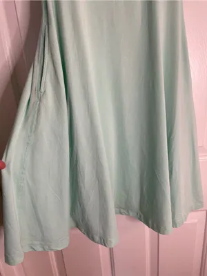 lululemon athletica Aqua Beat The Heat Skirt Dress Reversible Strapless Size XS thumbnail 2