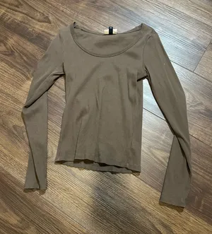 Target Brown Long Sleeve Top thumbnail 1