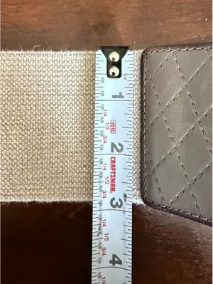 Wide Quilted Taupe Elastic Waist Belt with Buckle thumbnail 6