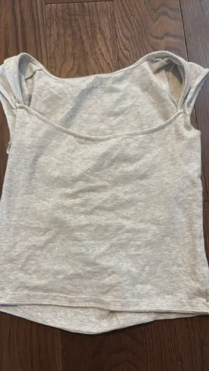 John Galt Brandy Melville Tank Heather Grey Top thumbnail 2