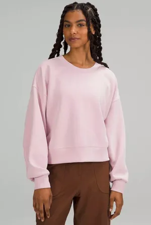 Lululemon Perfectly Oversized Crop Crew thumbnail 1