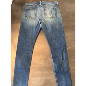 rag & bone/JEAN Distressed Skinny Jeans Size 29 Dark Wash Ripped Knees Denim thumbnail 5