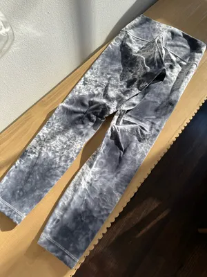 Lululemon Wunder Under High-Rise Tight 25" *Luxtreme Marble Dye Classic Navy 6 thumbnail 3