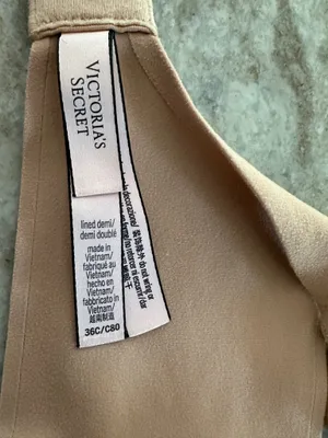 Victoria's Secret 36C Lined Demi Nude Tan Bra thumbnail 5