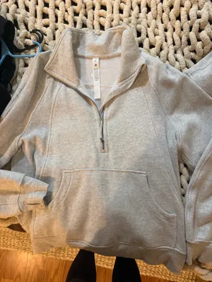 Lululemon Scuba Oversized Half-Zip Hoodie M/L thumbnail 4
