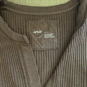 Aerie Brown Long Sleeve Top thumbnail 2