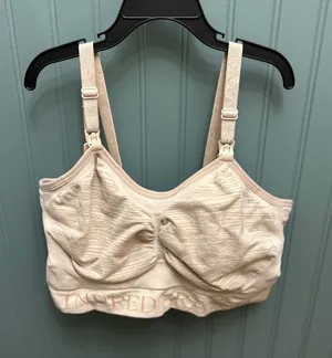 Kindred Bravely Sublime Hands-Free Pumping Nursing Bra Beige Size Large L thumbnail 1