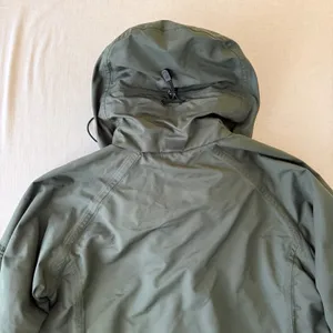 Craghoppers AquaDry Waterproof Hooded Rain Jacket Womens US 8 Olive Green thumbnail 3