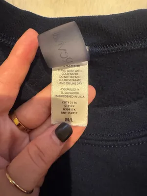 Rhode Island Sweatshirt Blue Size M thumbnail 3
