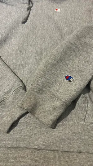 Champion Gray  Hoodie thumbnail 3