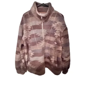 Koolaburra by UGG Cozy Southwestern Half Zip Fleece Pullover Jacket Women's XL thumbnail 6