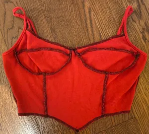 Red Corset Top thumbnail 2