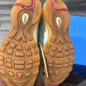 Nike White and Multi Color Air Max Sneakers thumbnail 7
