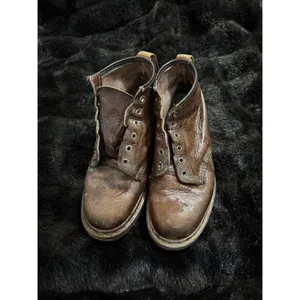 Dr Martens made in england Vintage Lace Up Brown Boots 9 thumbnail 2