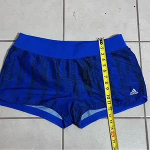 Adidas Women‎ Blue Athletic Running Shorts Climalite size XL thumbnail 7