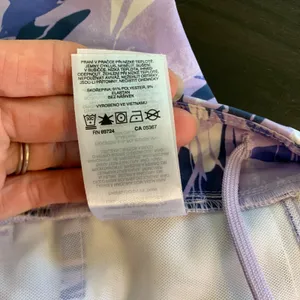 Columbia PFG Purple Leaf Print Fishing Shorts Coastal Womens Small Gorpcore thumbnail 7
