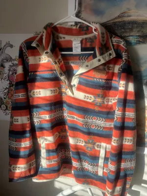 Cinch Fleece Aztec Pullover Medium thumbnail 1