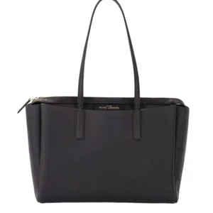 Marc Jacobs The Protege Black Leather Large Tote Laptop Bag thumbnail 3