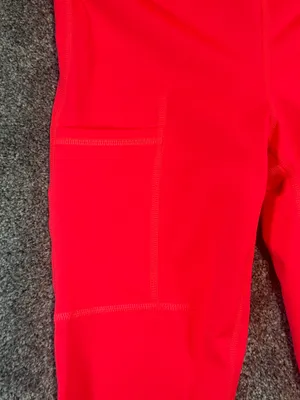 The North Face Trail Running Leggings Hot Pink/Coral Mesh Pocket Women’s M thumbnail 9