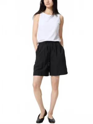 Uniqlo Crepe Jersey Boat Neck Bra Top NWT White XS thumbnail 2