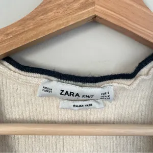 Zara Italian Yard Knit Tank Top Size Medium thumbnail 3
