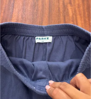 Parke Ribbed Cotton Boxer Pants thumbnail 4