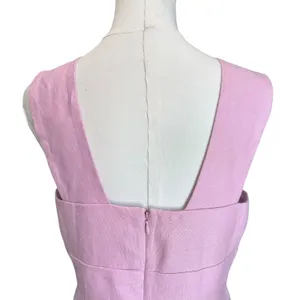 J.Crew Dress Corset Pink Wedding Whimsey Fairy SZ 6 Sleeveless Twill Cotton thumbnail 10