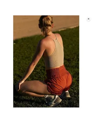 Women's FP shorts Orange thumbnail 3