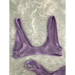 Bond-Eye Lavender Floral Scout Bikini Top & Scene Bikini Bottoms Set One Sz NWOT thumbnail 4