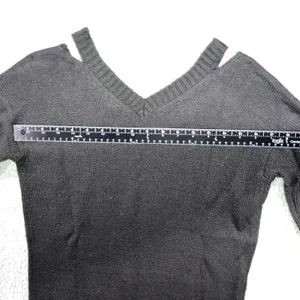 Arizona Vintage Sweater Women XS V Neck Distressed‎ Fairy Whimsigoth Witchy Peasant Y2K thumbnail 7