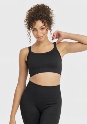 New Joy Lab Seamless Bra Padded Size XS Black thumbnail 1