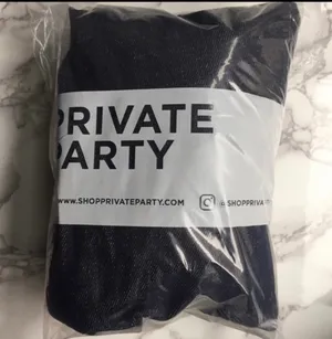 Nordstrom Private Party ‘Meet Me At The Barre’ Denim Gym Bag thumbnail 6