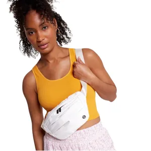 Calia by Carrie Underwood White Nylon Sling Bag Fanny Pack thumbnail 2