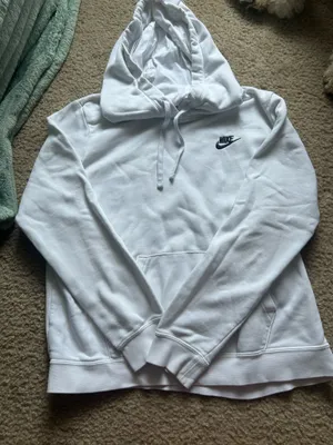 White Nike Women’s Hoodie thumbnail 1