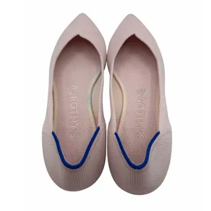 Rothy’s The Point Pink Blush Size‎ 9 Ballet Flats Comfort Washable Luxe Chic thumbnail 11